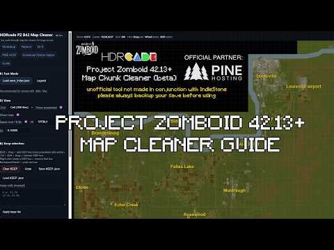 HDRcade Project Zomboid 42.13 Map Cleaner Tutorial