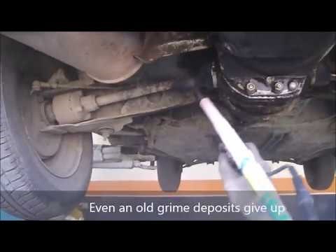 Classic car restoration | Undercarriage pre-inspection cleanup - SMART PRO - Dry Ice Blasting