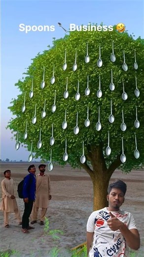 Spoons On Tree; Comedian Fun 🤣🤣🤣 #funny #viral#foryou#foryou
