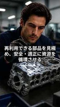 酒田市 廃車高価買取り 自動車リサイクル 解体の専門力で高価買取り実現 #Shorts