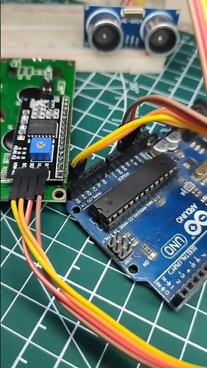 Arduino Distance Meter using Ultrasonic Sensor #gcgelectronics #ultrasonicsensor #scienceproject