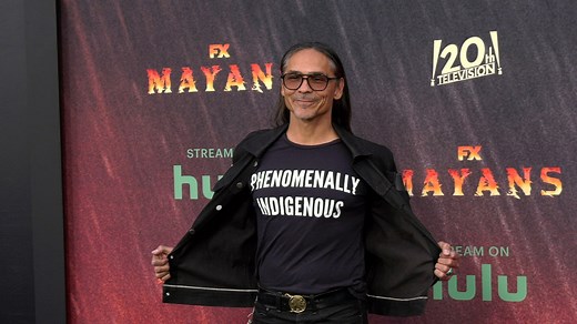Zahn McClarnon "Mayans M.C." Season 4 Red Carpet Premiere