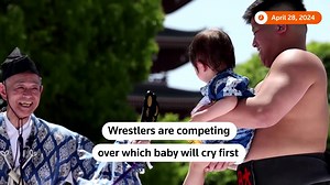 👶 A hundred babies participated in the annual 'Crying Sumo' event in Tokyo's Sensoji Temple. Mayu Yamamoto, who brought her baby to the event, said her child started smiling as soon as the sumo wrestler held him, foiling his chance of winning | Reuters