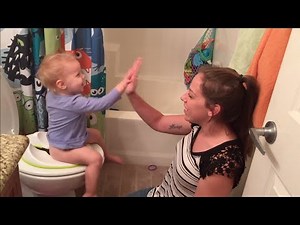 She Pooped In The Potty!