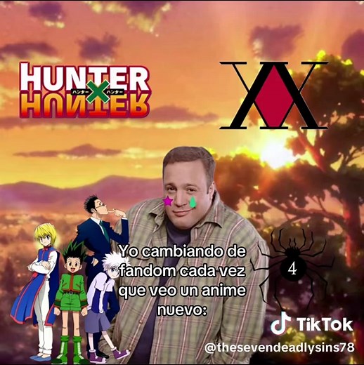 Yo cambiando de fandom cada vez que veo un anime nuevo