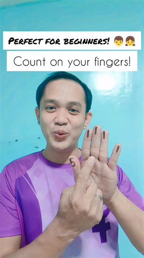 342K views · 5K reactions | Count on your fingers! 駱 Master the finger trick method and become a math whiz!  Perfect for beginners!  #FingerMath #MathForBeginners #LearningIsFun #MathTricks #CountingMadeEasy | Dann Carlo Pizarra Pili | Facebook