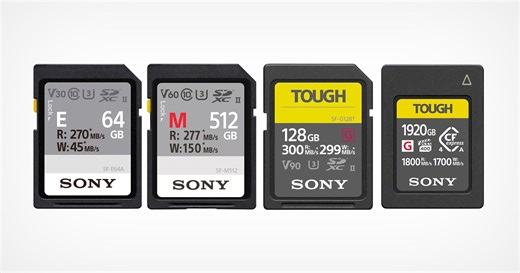 Sony Shuts Down Nearly Its Entire Memory Card Business Due to Flash Shortage