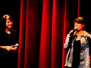 Tegan And Sara - Re: Creeping Out Sara (Get Along Q&A @ TIFF Bell Lightbox, Toronto, Canada.)