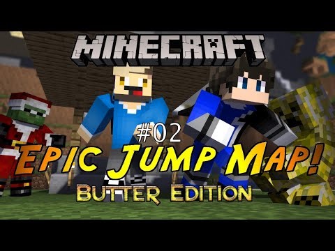 Epic Jump Map Sky Butter Edition - Minecraft Parkour Map Part #2