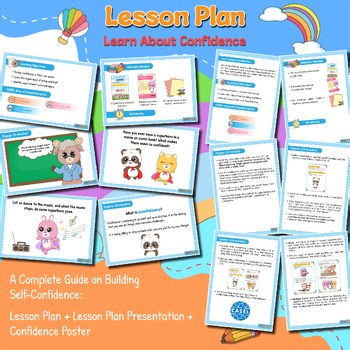 Teach Confidence Skills | SEL Lesson Plan Pack, Activities & Teacher Guide