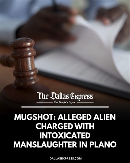 Plano police have arrested a man identified as an alien after a fatal Nov. 1 crash, a fact not noted by other local media outlets reporting on the case. https://dallasexpress.com/crime/mugshot-alleged-alien-charged-with-intoxicated-manslaughter-in-plano/ | Dallas Express | Facebook