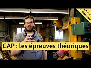 CAP menuisier : épreuves théoriques