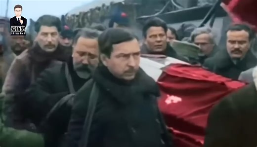 1924年列宁葬礼的珍贵影像 全世界无产阶级的伟大导师和领袖