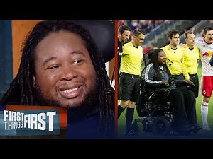 Eric LeGrand joins Nick and Cris in studio | FIRST THINGS FIRST