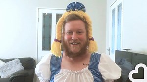 What a legend! Postman Jon Matson has ditched official office uniform and wears a different themed outfit every day to keep peoples spirits up! Todday he's Little Bo Peep! Doesn’t he look great?! | Heart