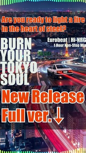 🏁 Fuel Your Drive | 1 Hour Eurobeat Mix 🚗