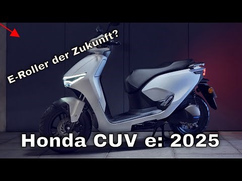 Honda CUV e: 2025 – New 125cc electric scooter for the city!