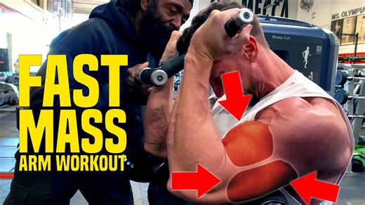 Superset arm workout with the godfather of bodybuilding revealed