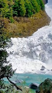 2.7M views · 35K reactions | Experience the raw, unbridled force of nature as snow cascades down from the towering peaks of HöttingerAlm in Austria  Make sure to stay safe out there when exploring these high mountain regions   @cwj.scenery on TikTok | Matador Network | Facebook