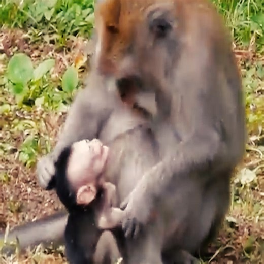 2# Baby was r-e-jecting milk baby no way can do only crying loudly #babymonkeys | Avata Monkey II