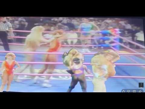 FINAL VICKY VICTORY CHEYENNE CHER CHEERLEADERS BOUT V GODIVA STAR ENGLAND GALAXY GAL GLOW WRESTLING