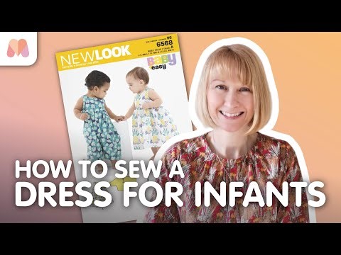 How to Sew a Baby & Infant Dress | New Look 6568 Sewalong