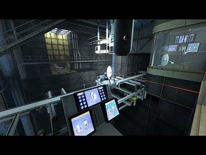 Portal 2 Ambience. Robot checkpoint.