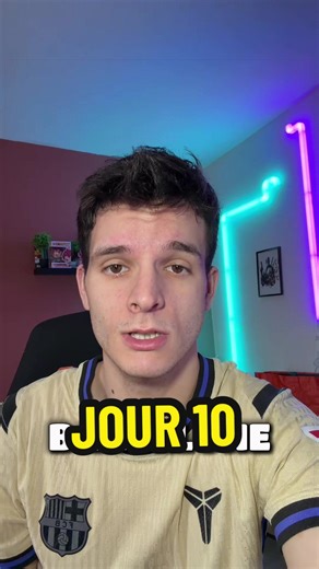 JOUR 10 | ça commence à poussé 💀 #footballtogether #foot #fcbarcelona