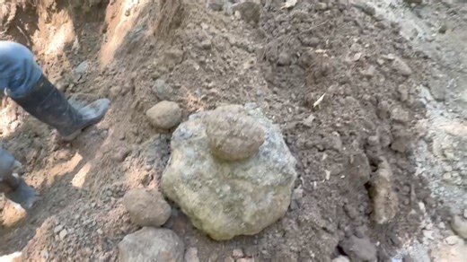 100K views · 1.1K reactions | From digging to the opening of the geode & cleaned. RockHunter Mark #geode | KeokukGeodes | Facebook