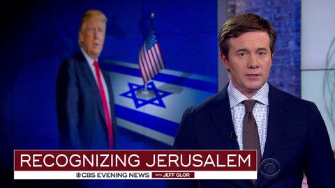 Trump recognizes Jerusalem as Israel's capital