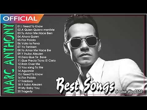 MARC ANTHONY Greatest Hits Full Album Best Songs of Marc Anthony Nonstop Playlist