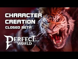 Perfect New World - Male Classes - Character Creation - Closed Beta - F2P - PC