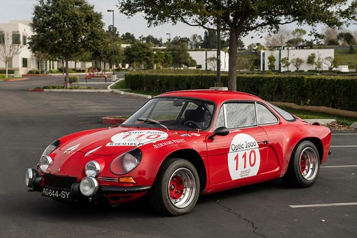 1971 Alpine A110 1600S VB Rally Car
