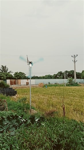 DIY wind generator at home