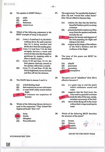 CSEC English B Paper 1 Preparation Tips for 2024