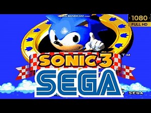 (SEGA) Sonic and Knuckles & Sonic 3 HD REMAKE Playthrough new gameplay (1080p 60FPS)
