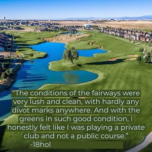 Many thanks to Marc and Kathy Festa, owners of 18holesandcounting.com , for their kind words after visiting our facility recently. We hope to see you again! To read their review, click on the following link: https://www.18holesandcounting.com/?p=8035 | Highland Meadows Golf Course
