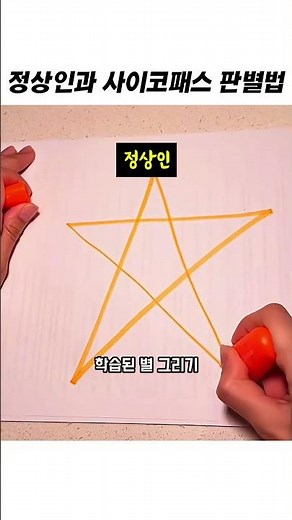 정상인과 사이코패스 판별법