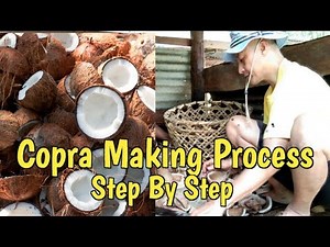 Copra Making Process || Step by Step
