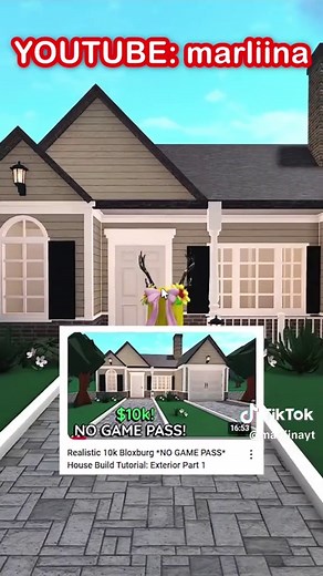 Affordable Bloxburg House Layout Without Game Pass