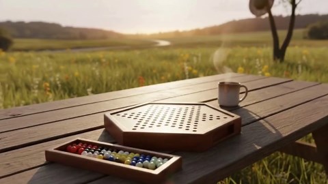 Wooden Chinese Checkers Set – Classic Board Game With Marble Storage - Etsy