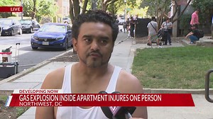 Neighbor recalls moment he heard explosion in DC apartment building