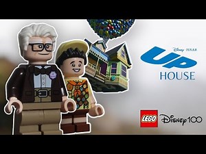LEGO DISNEY 100 "UP" House 43217 - Speed BUILD