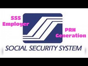 HOW TO | Generate SSS PRN for Employers
