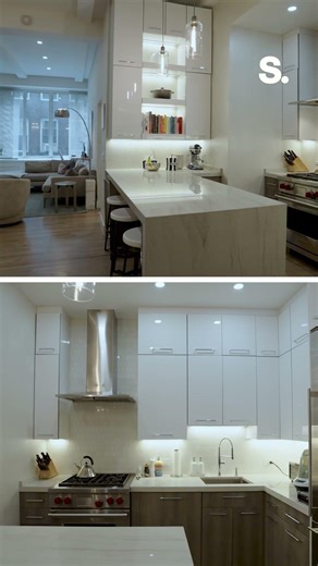 This Flatiron Designer Loft Has 11-Foot Ceilings and True Open Loft Living #shorts