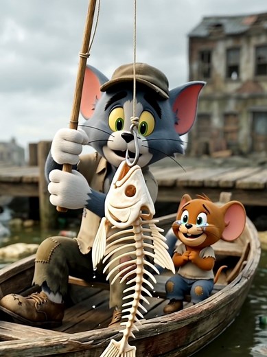 Tom and Jerry golden fish scene explained