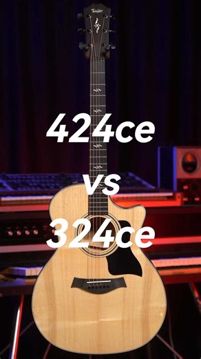 全岑木 424ce Vs. 全桃花心木 324ce