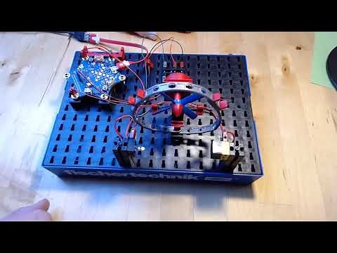 Programmieren lernen mit Kindern, ganz einfach mit dem Calliope (Editor) und Fischertechnik