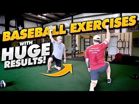 3 Baseball Exercises That Will Explode Your Power & Stability! (Super Effective!)