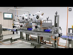 MULTIVAC TopWRAP Labeler - Packaging Solution for Labeling & Closing of Mushroom Trays